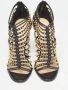 Christian Louboutin Pre-owned Leather sandals Black Dames - Thumbnail 3