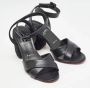 Christian Louboutin Pre-owned Leather sandals Black Dames - Thumbnail 3