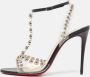 Christian Louboutin Pre-owned Leather sandals Black Dames - Thumbnail 2