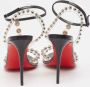 Christian Louboutin Pre-owned Leather sandals Black Dames - Thumbnail 5