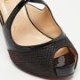 Christian Louboutin Pre-owned Leather sandals Black Dames - Thumbnail 7