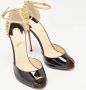 Christian Louboutin Pre-owned Leather sandals Black Dames - Thumbnail 4