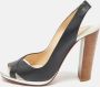 Christian Louboutin Pre-owned Leather sandals Black Dames - Thumbnail 2