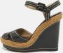 Christian Louboutin Pre-owned Leather sandals Black Dames - Thumbnail 2