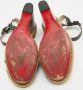 Christian Louboutin Pre-owned Leather sandals Black Dames - Thumbnail 6