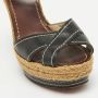 Christian Louboutin Pre-owned Leather sandals Black Dames - Thumbnail 7