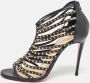 Christian Louboutin Pre-owned Leather sandals Black Dames - Thumbnail 2