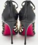 Christian Louboutin Pre-owned Leather sandals Black Dames - Thumbnail 5