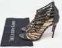 Christian Louboutin Pre-owned Leather sandals Black Dames - Thumbnail 9