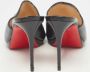 Christian Louboutin Pre-owned Leather sandals Black Dames - Thumbnail 4