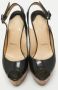 Christian Louboutin Pre-owned Leather sandals Black Dames - Thumbnail 3