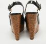 Christian Louboutin Pre-owned Leather sandals Black Dames - Thumbnail 5