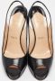 Christian Louboutin Pre-owned Leather sandals Black Dames - Thumbnail 2