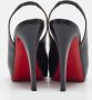 Christian Louboutin Pre-owned Leather sandals Black Dames - Thumbnail 4