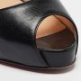 Christian Louboutin Pre-owned Leather sandals Black Dames - Thumbnail 6