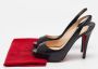 Christian Louboutin Pre-owned Leather sandals Black Dames - Thumbnail 8