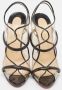 Christian Louboutin Pre-owned Leather sandals Black Dames - Thumbnail 3