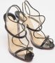 Christian Louboutin Pre-owned Leather sandals Black Dames - Thumbnail 4