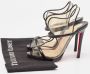 Christian Louboutin Pre-owned Leather sandals Black Dames - Thumbnail 9