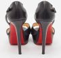 Christian Louboutin Pre-owned Leather sandals Black Dames - Thumbnail 4