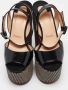 Christian Louboutin Pre-owned Leather sandals Black Dames - Thumbnail 2