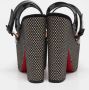 Christian Louboutin Pre-owned Leather sandals Black Dames - Thumbnail 4