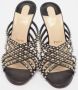 Christian Louboutin Pre-owned Leather sandals Black Dames - Thumbnail 2