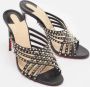 Christian Louboutin Pre-owned Leather sandals Black Dames - Thumbnail 3