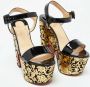 Christian Louboutin Pre-owned Leather sandals Black Dames - Thumbnail 3