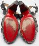 Christian Louboutin Pre-owned Leather sandals Black Dames - Thumbnail 5