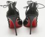 Christian Louboutin Pre-owned Leather sandals Black Dames - Thumbnail 5