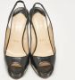 Christian Louboutin Pre-owned Leather sandals Black Dames - Thumbnail 2