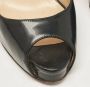 Christian Louboutin Pre-owned Leather sandals Black Dames - Thumbnail 6