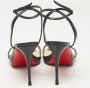 Christian Louboutin Pre-owned Leather sandals Black Dames - Thumbnail 3