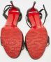 Christian Louboutin Pre-owned Leather sandals Black Dames - Thumbnail 4