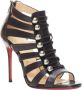 Christian Louboutin Pre-owned Leather sandals Black Dames - Thumbnail 2