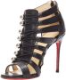 Christian Louboutin Pre-owned Leather sandals Black Dames - Thumbnail 4