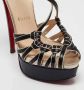 Christian Louboutin Pre-owned Leather sandals Black Dames - Thumbnail 5