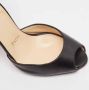 Christian Louboutin Pre-owned Leather sandals Black Dames - Thumbnail 4