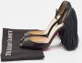 Christian Louboutin Pre-owned Leather sandals Black Dames - Thumbnail 6