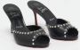 Christian Louboutin Pre-owned Leather sandals Black Dames - Thumbnail 2