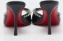 Christian Louboutin Pre-owned Leather sandals Black Dames - Thumbnail 3