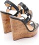 Christian Louboutin Pre-owned Leather sandals Black Dames - Thumbnail 2