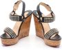 Christian Louboutin Pre-owned Leather sandals Black Dames - Thumbnail 3