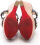 Christian Louboutin Pre-owned Leather sandals Black Dames - Thumbnail 4