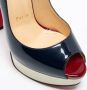 Christian Louboutin Pre-owned Leather sandals Blue Dames - Thumbnail 7