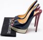 Christian Louboutin Pre-owned Leather sandals Blue Dames - Thumbnail 9