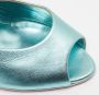 Christian Louboutin Pre-owned Leather sandals Blue Dames - Thumbnail 6