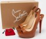 Christian Louboutin Pre-owned Leather sandals Brown Dames - Thumbnail 9