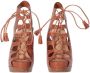 Christian Louboutin Pre-owned Leather sandals Brown Dames - Thumbnail 4